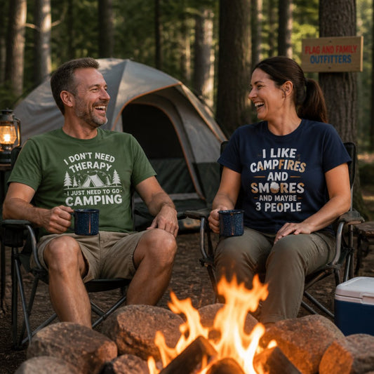 Funny Camping Shirts: 10 Picks for Campfire Laughs