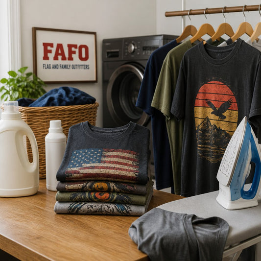 How to Care for Graphic Tees: Wash, Dry & Iron Guide