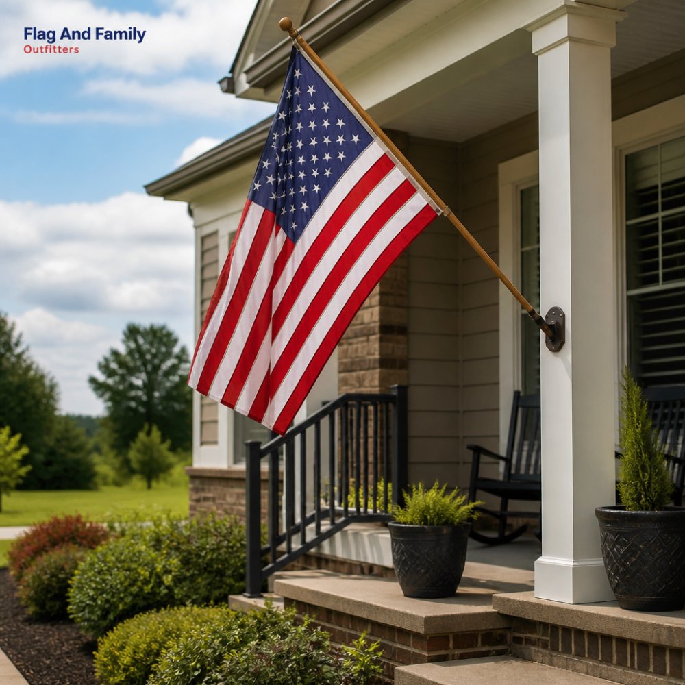 How to Display an American Flag Properly at Home