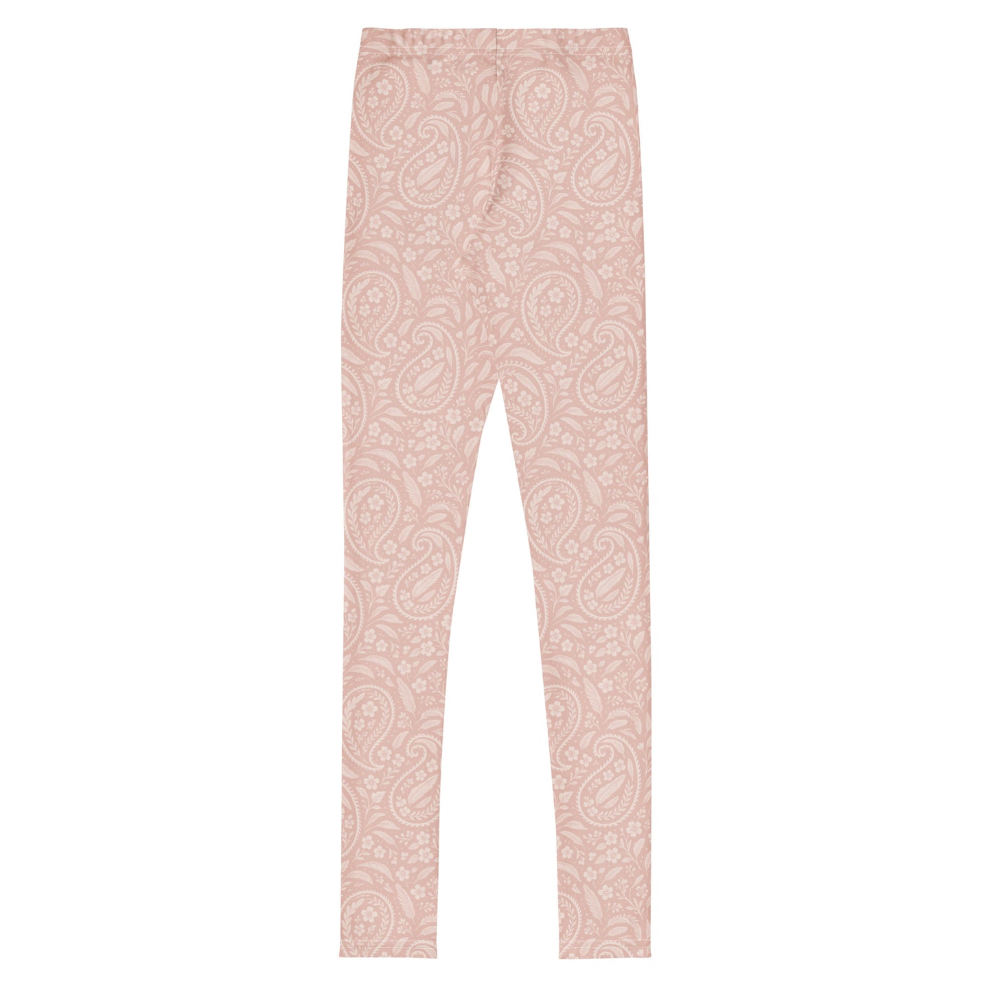 FAFO Youth Leggings in heritage rose paisley — kids patriotic apparel FAFO apparel flag and family outfitters