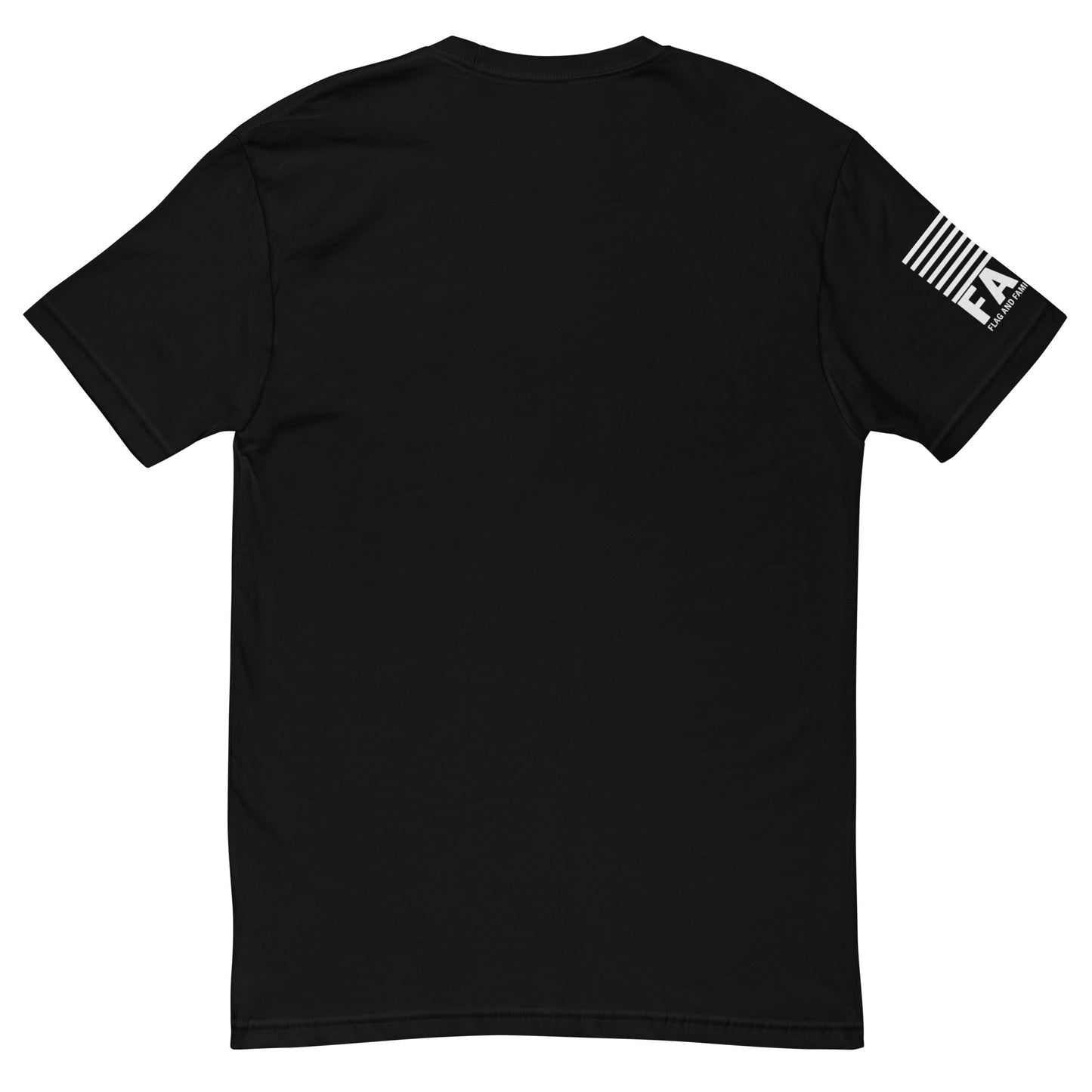 Back of black FAFO military shirt — second amendment shirt FAFO apparel patriotic t shirts