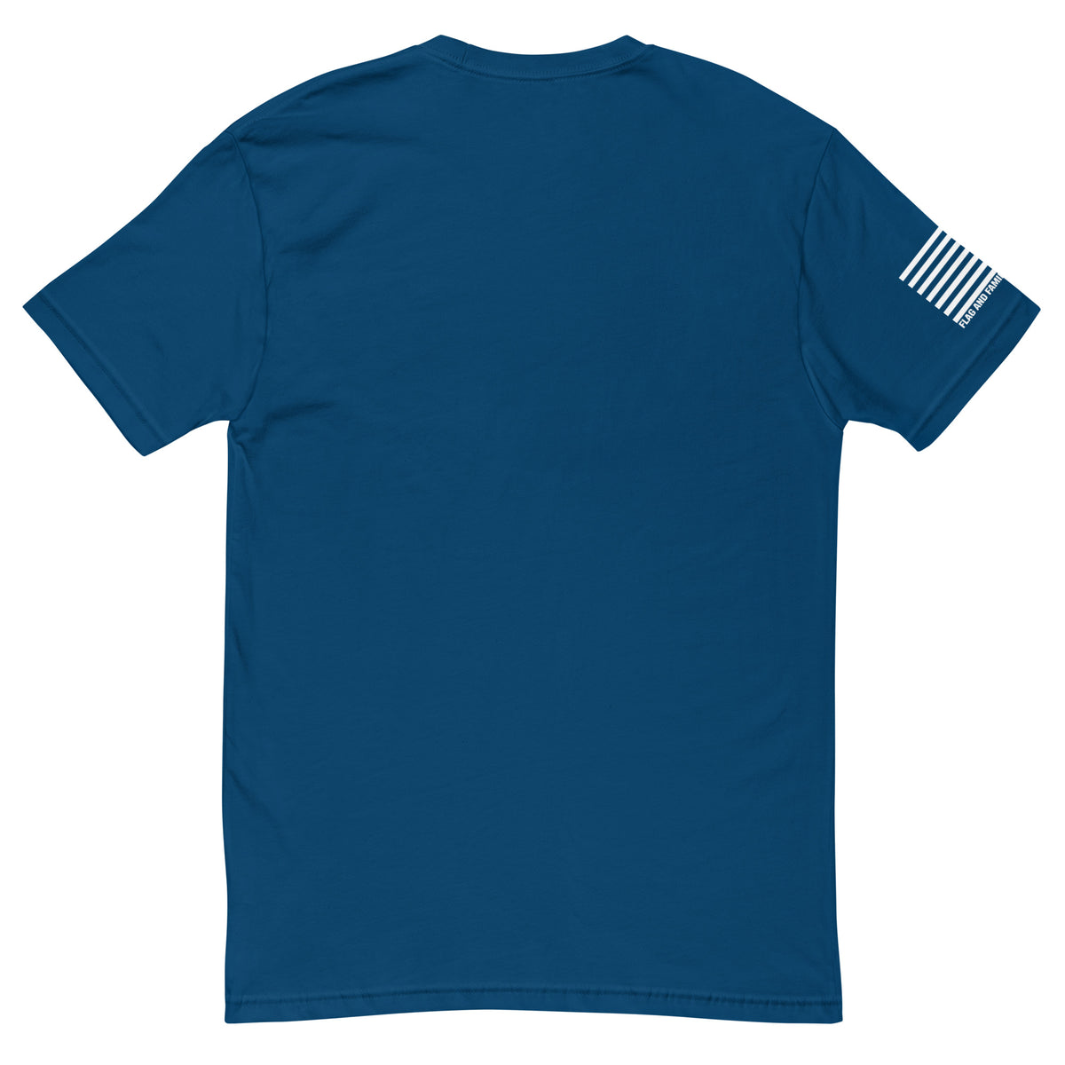 FAFO Classic T-Shirt with distressed FAFO front logo and Flag And Family Outfitters sleeve graphic.