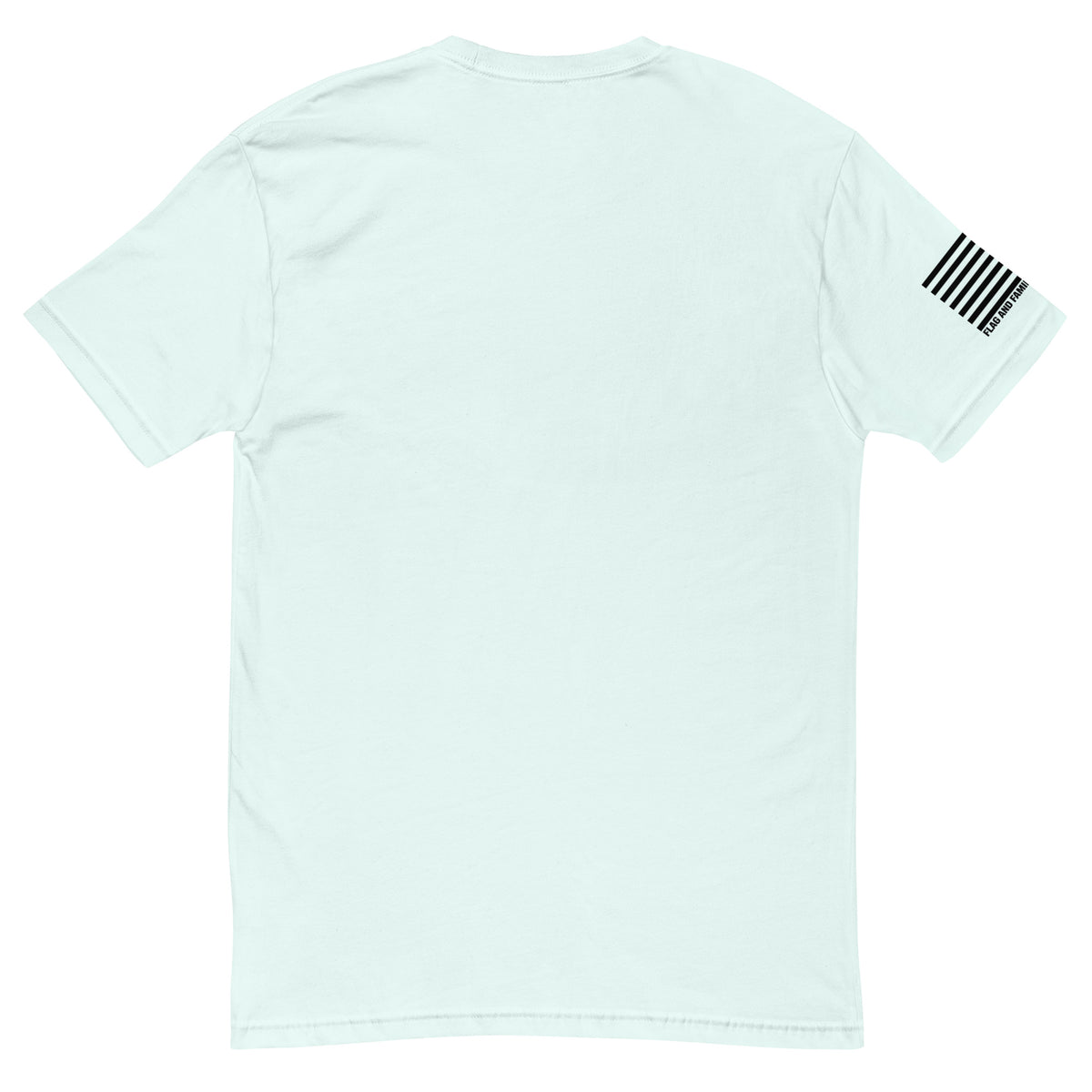 FAFO Classic T-Shirt with distressed FAFO front logo and Flag And Family Outfitters sleeve graphic.