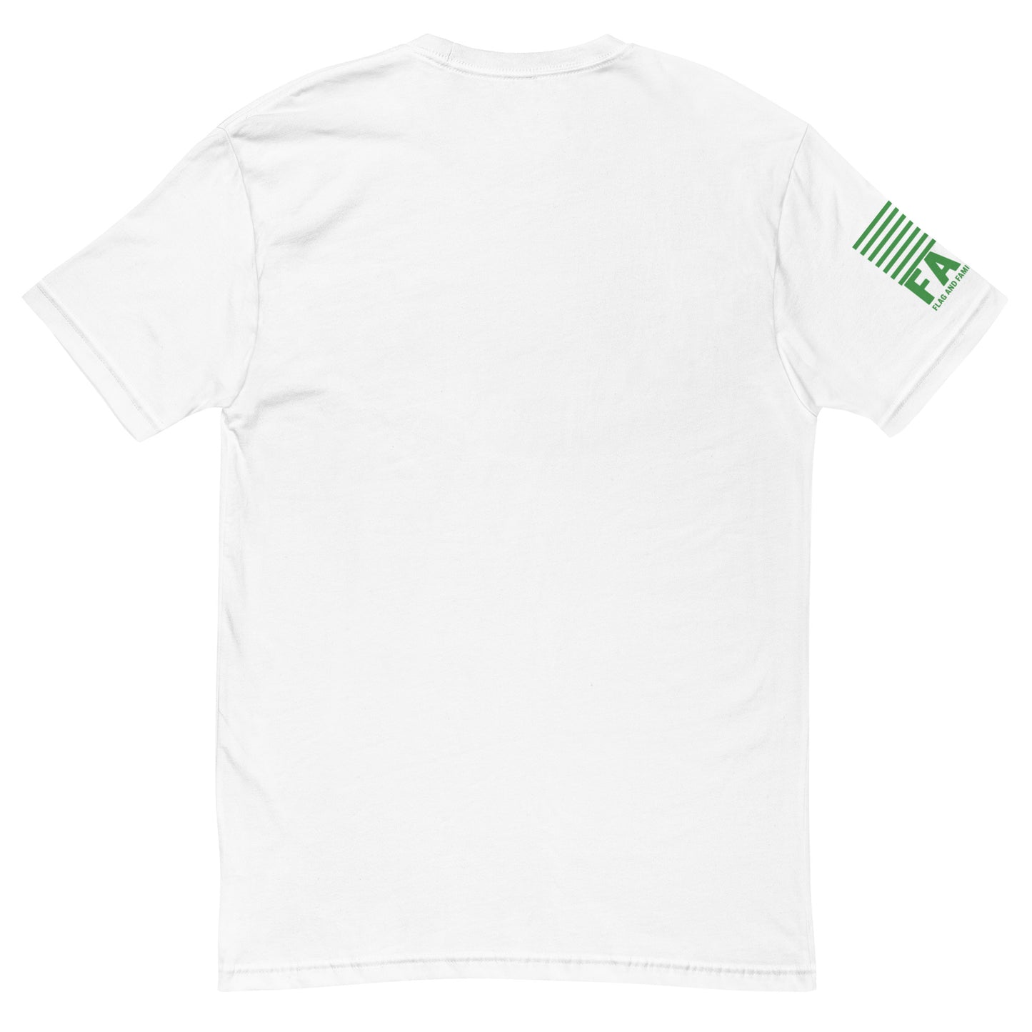 Back of white FAFO Appeal To Heaven patriotic shirt — FAFO t shirts patriotic men's clothing