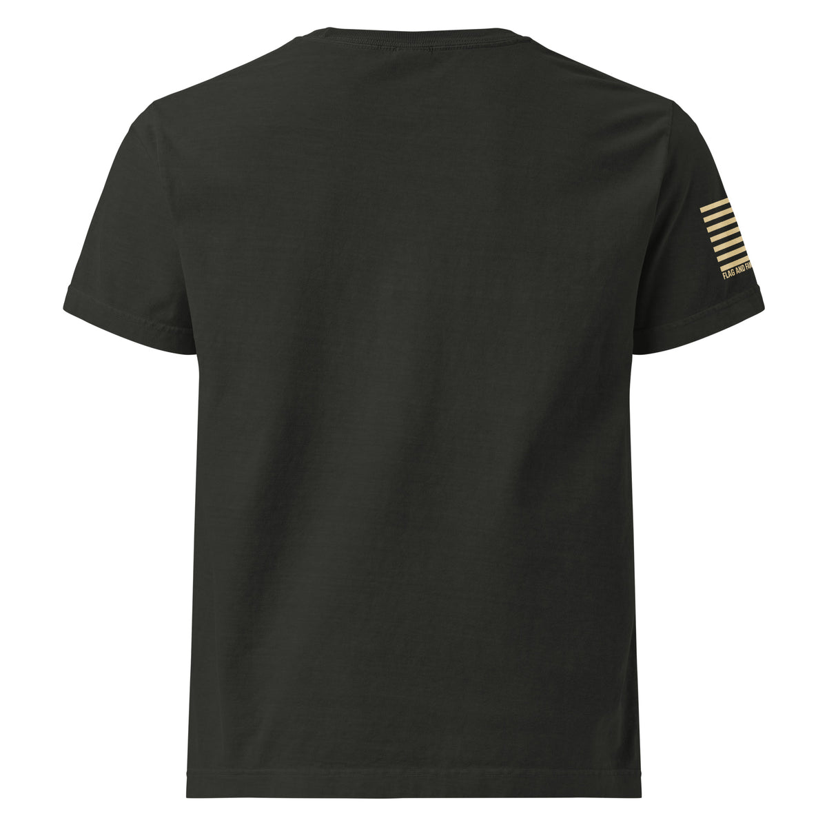 Built For The Backroads heavyweight oversized tee with vintage off-road truck graphic and Take The Long Way design by Flag And Family Outfitters.
