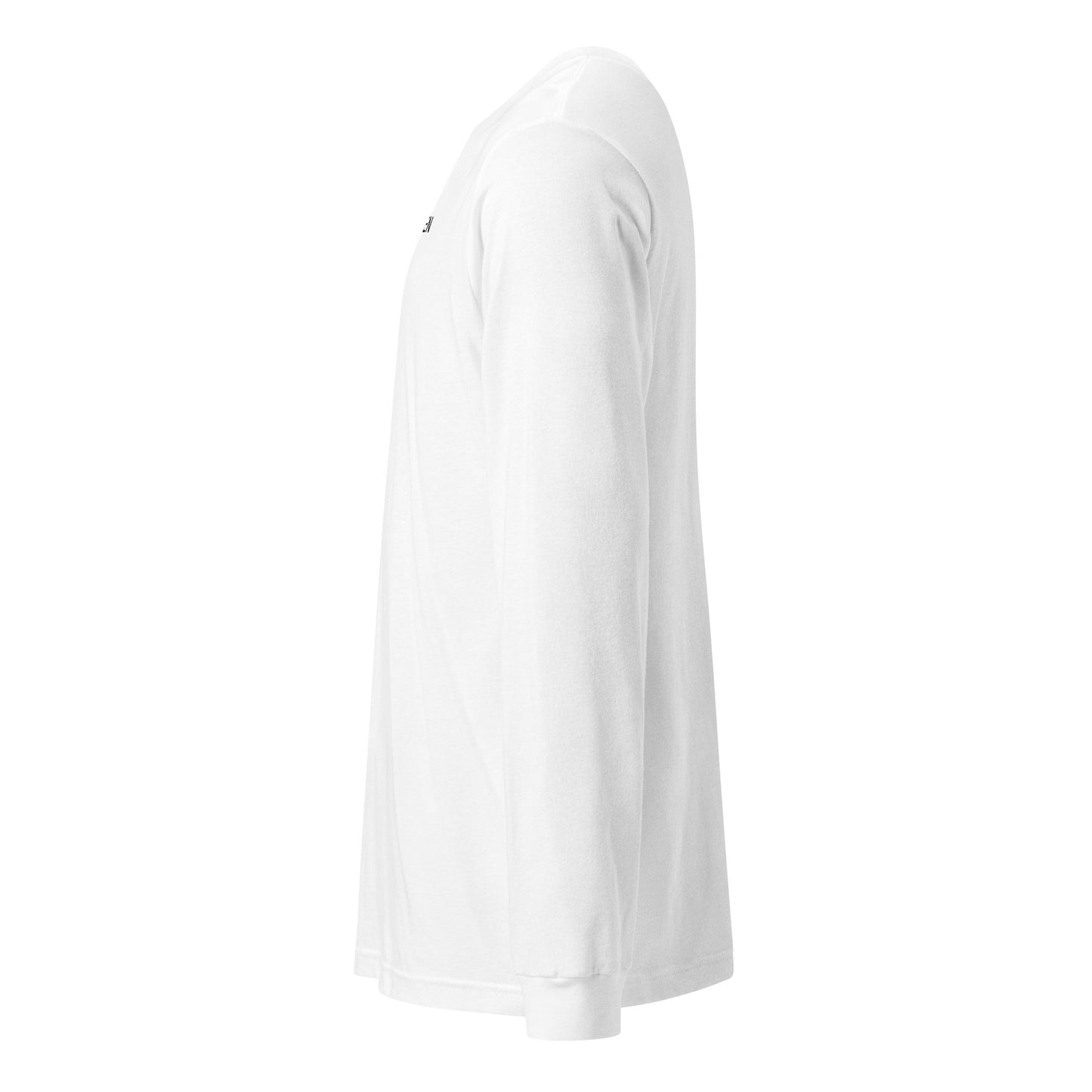 Back of white FAFO Appeal To Heaven long sleeve — FAFO apparel patriotic men's clothing