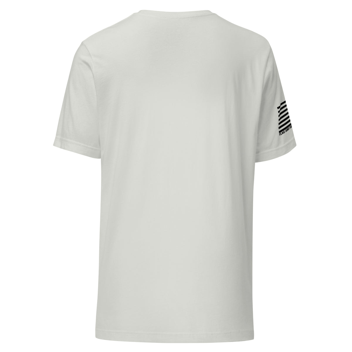 Silver Peak Evolution Tee with evolution silhouettes ending in a dad carrying a backpack and pushing a stroller — funny dad shirt FAFO t shirts Flag And Family Outfitters
